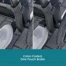 Contours Element® Single to Double Stroller - Stealth Black Image 13 Thumbnail
