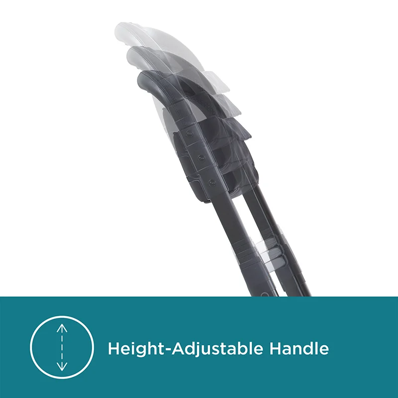 Contours Element® Single to Double Stroller - Stealth Black Image 15