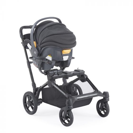 Double stroller fashion compatible with chicco