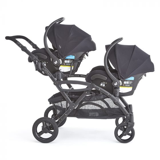 Contours double stroller with car seat on sale