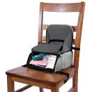 Booster Bag strapped to the chair Thumbnail