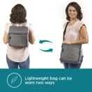 Lightweight bag can be worn two ways Thumbnail