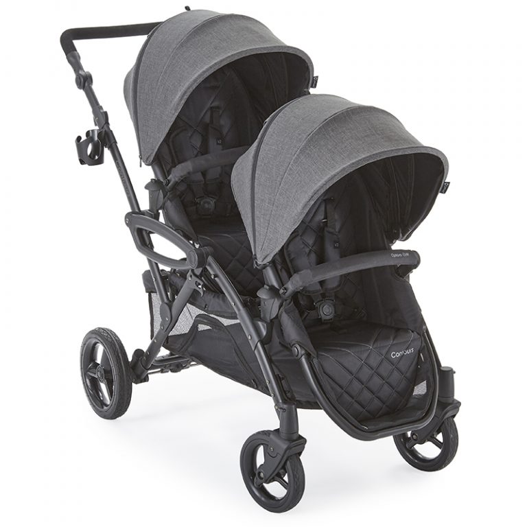 contours double stroller with car seat