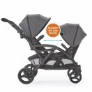 Contours® Options® Elite V2 Double Stroller - Graphite Image 2 Thumbnail