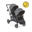 Contours® Options® Elite V2 Double Stroller - Graphite Image 1 Thumbnail