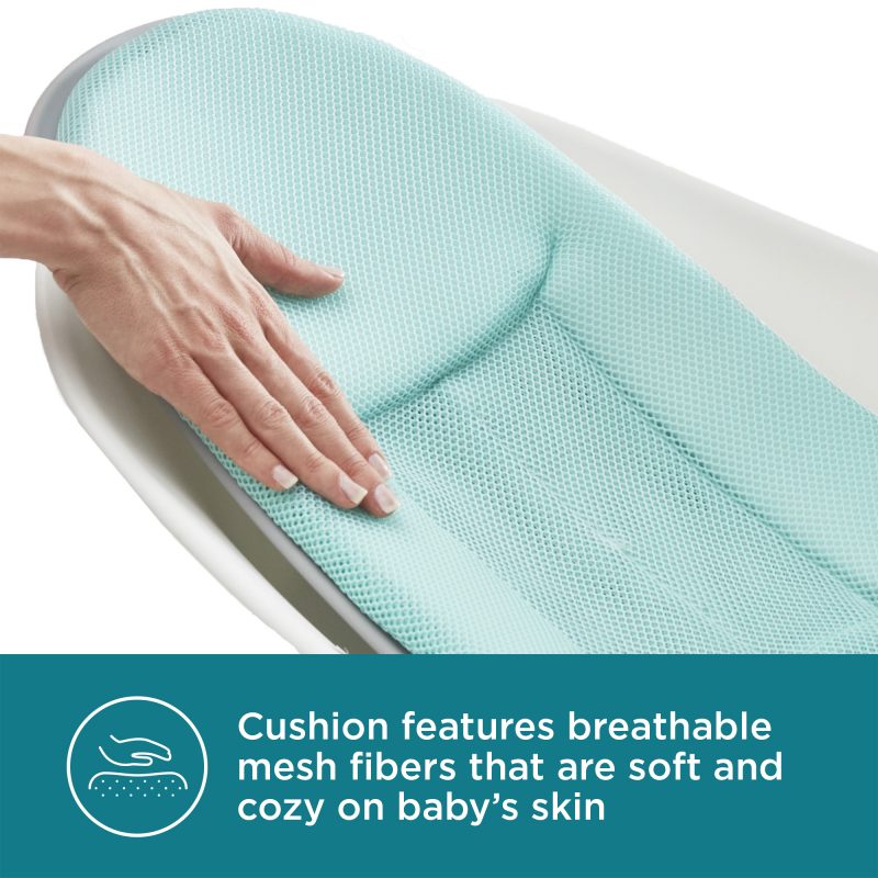 Contours Oasis 4-in-1 Comfort Cushion Bath Tub - Mint Image 6