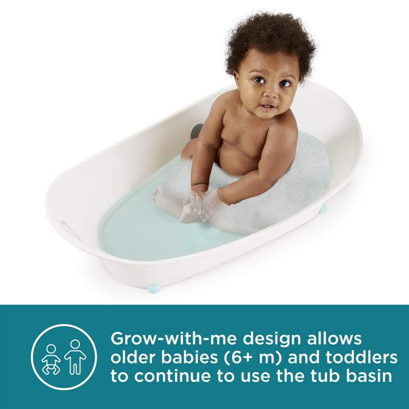 Contours Oasis 4-in-1 Comfort Cushion Bath Tub - Mint Image 9