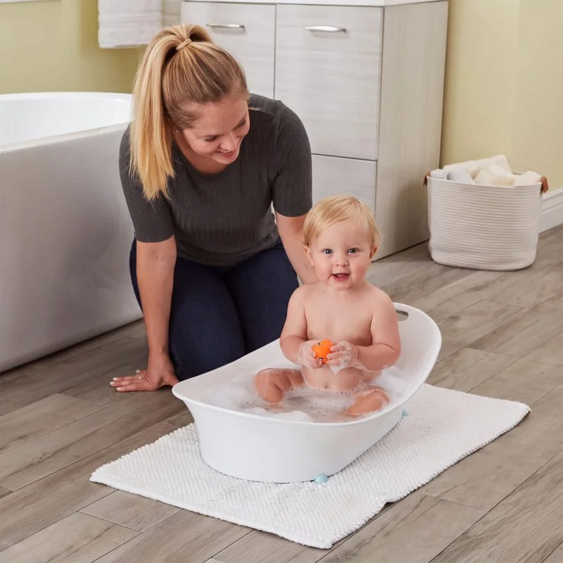 Contours Oasis 4-in-1 Comfort Cushion Bath Tub - Mint Image 11