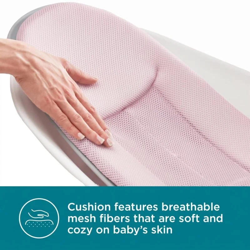 Contours Oasis 4-in-1 Comfort Cushion Bath Tub - Pink Image 5