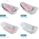 Contours Oasis 4-in-1 Comfort Cushion Bath Tub - Pink Image 2 Thumbnail