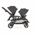 Contours Options V2 Double Stroller - Koala Gray Image 4 Thumbnail