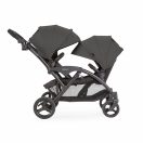 Contours Options V2 Double Stroller - Koala Gray Image 8 Thumbnail