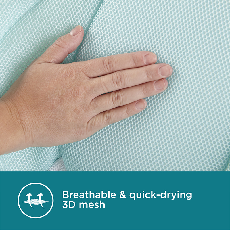 Contours Cozy® Infant Sink Bather - Mint Image 7