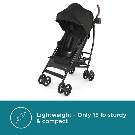 Black umbrella stroller on sale