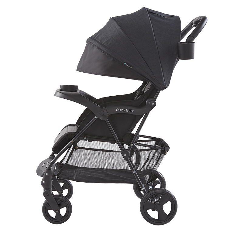 Contours Quick® Elite Lightweight Stroller - Eclipse Black Image 8